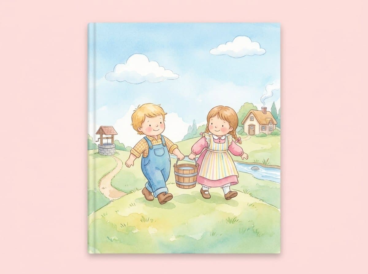 Jack and Jill printable flashcards cover