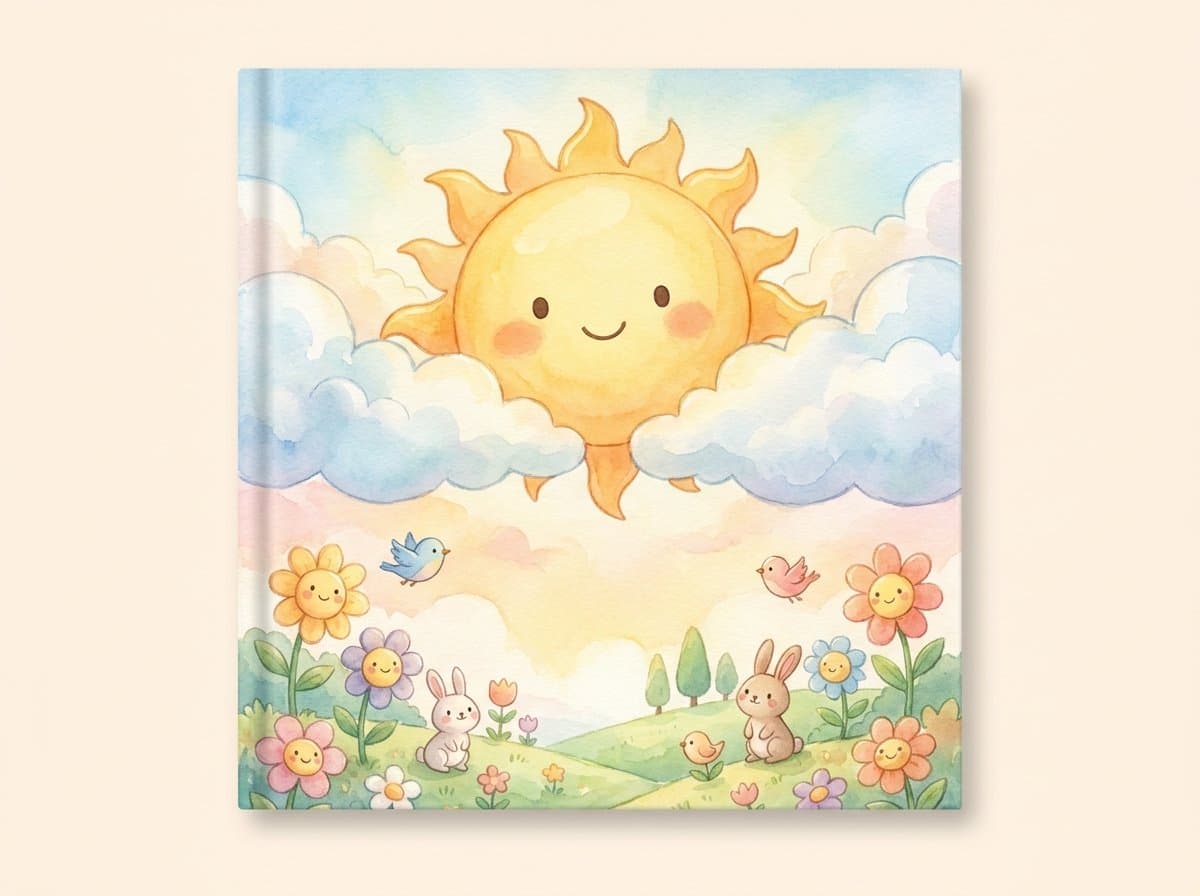 Mr. Golden Sun printable flashcards cover