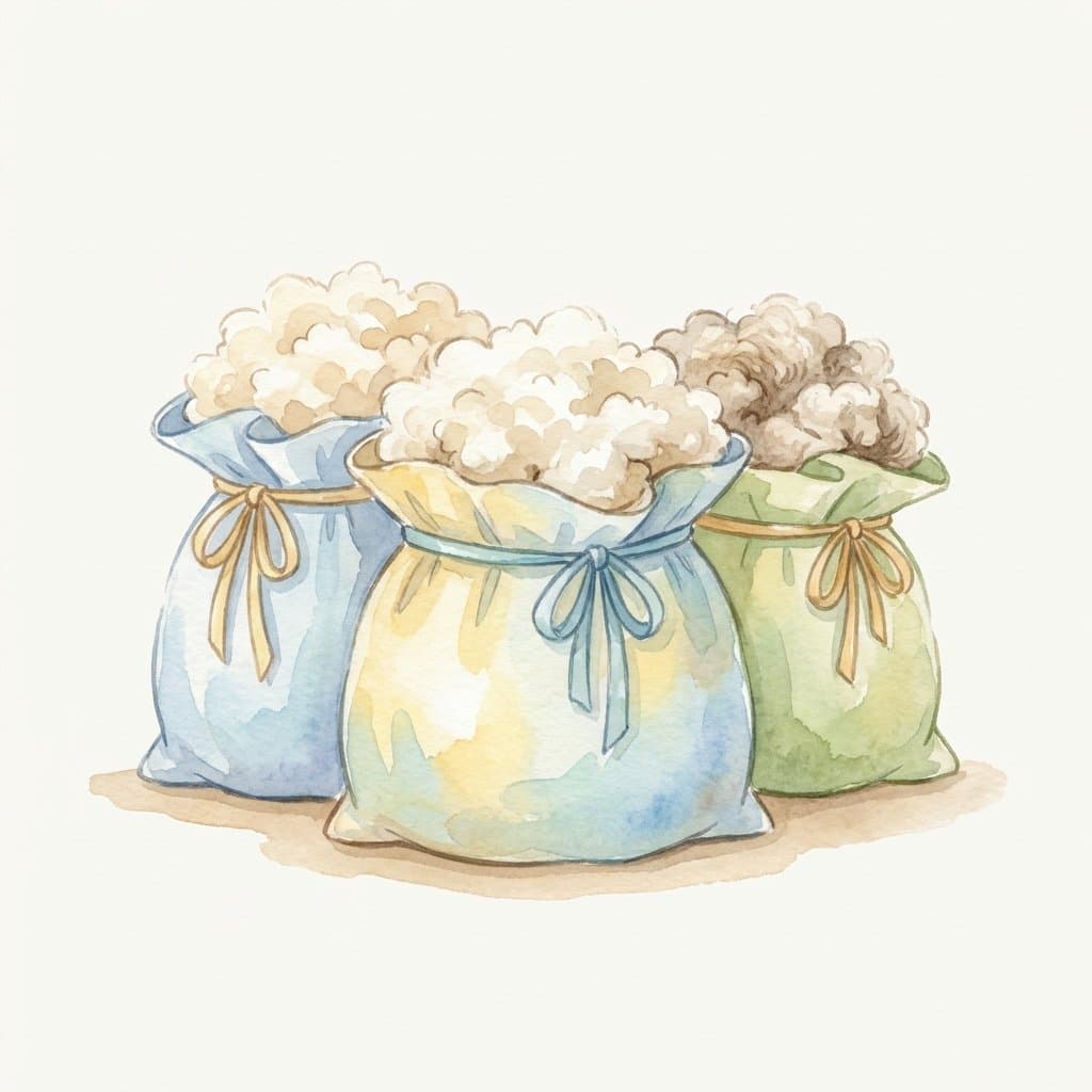 bag flashcard illustration