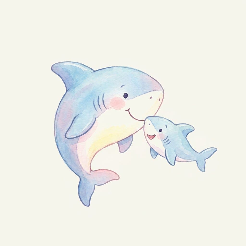 mommy flashcard illustration