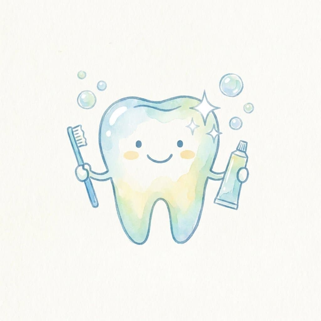 clean flashcard illustration