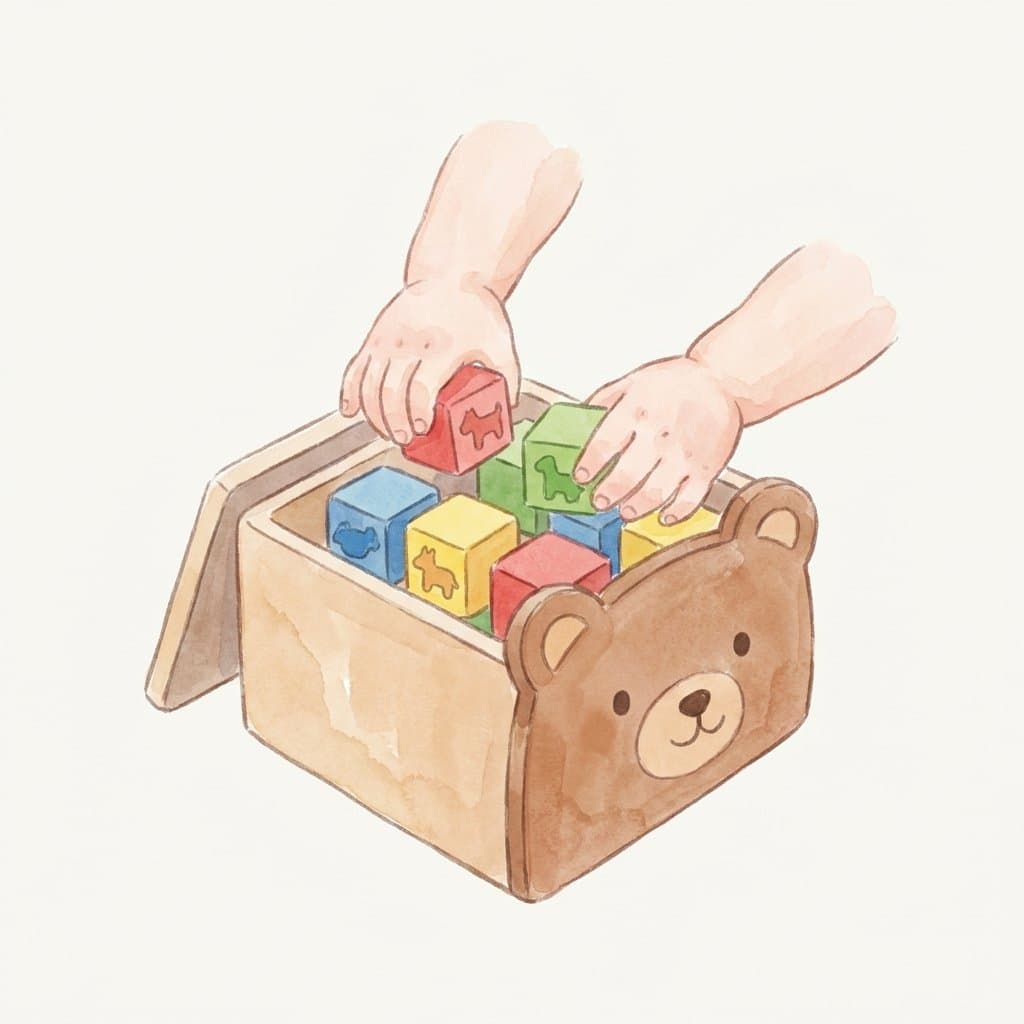 away flashcard illustration