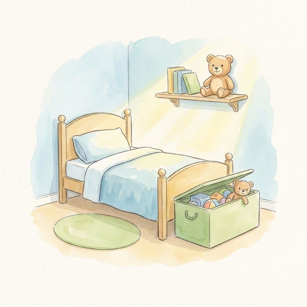 clean flashcard illustration