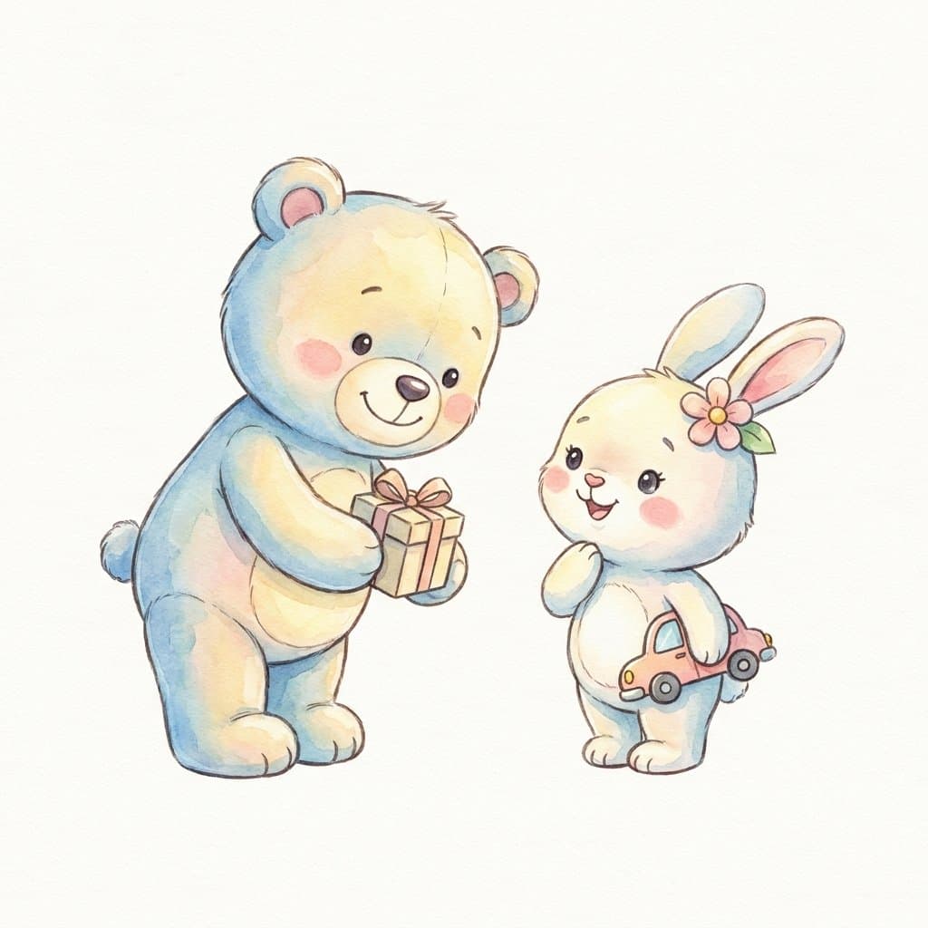thank flashcard illustration