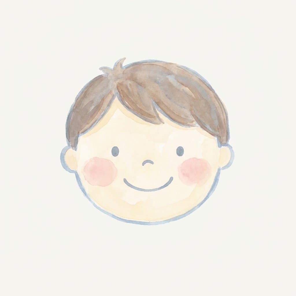 face flashcard illustration