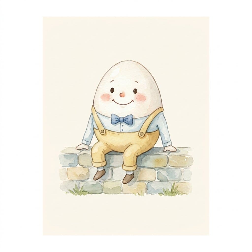 egg flashcard illustration