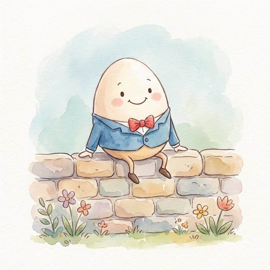 wall flashcard illustration