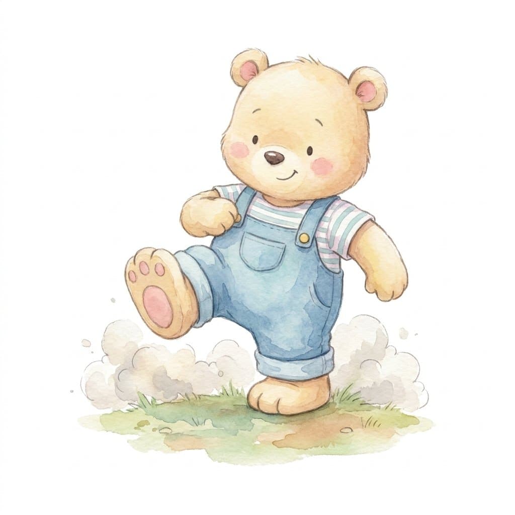 stomp flashcard illustration
