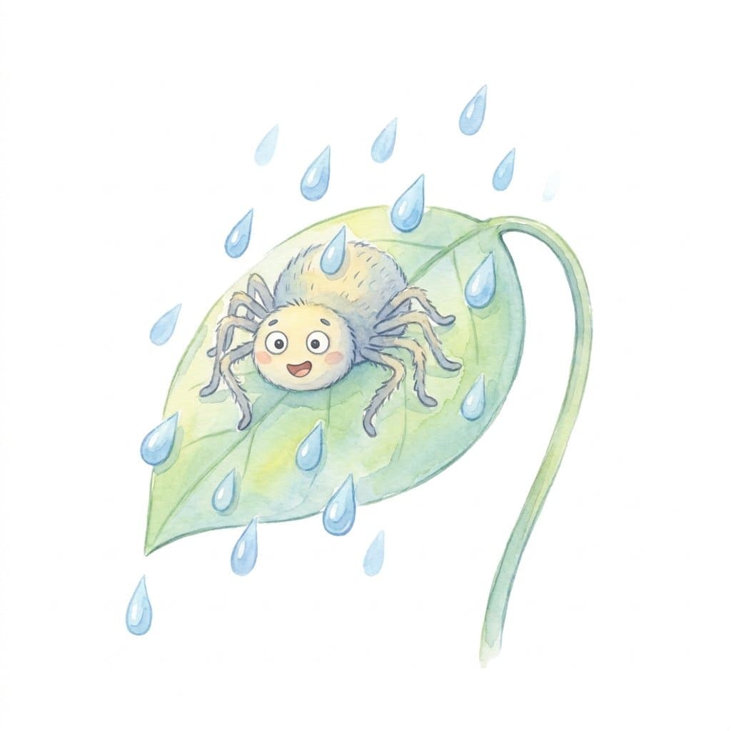 down flashcard illustration