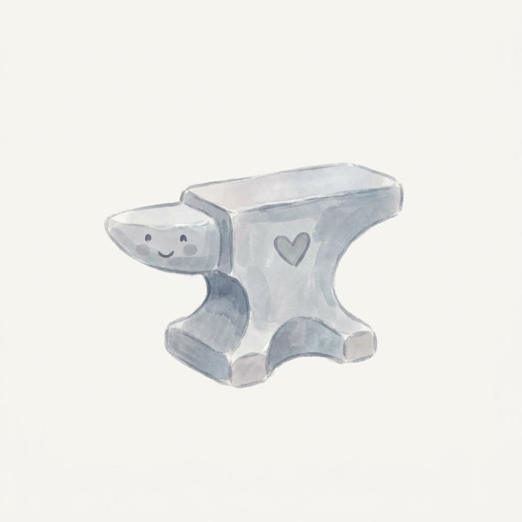 iron flashcard illustration