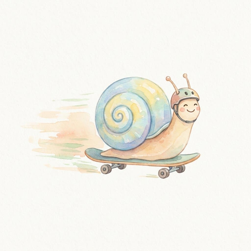 fast flashcard illustration
