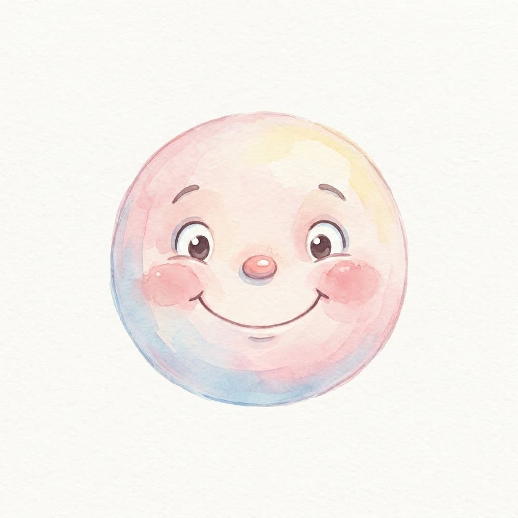 face flashcard illustration
