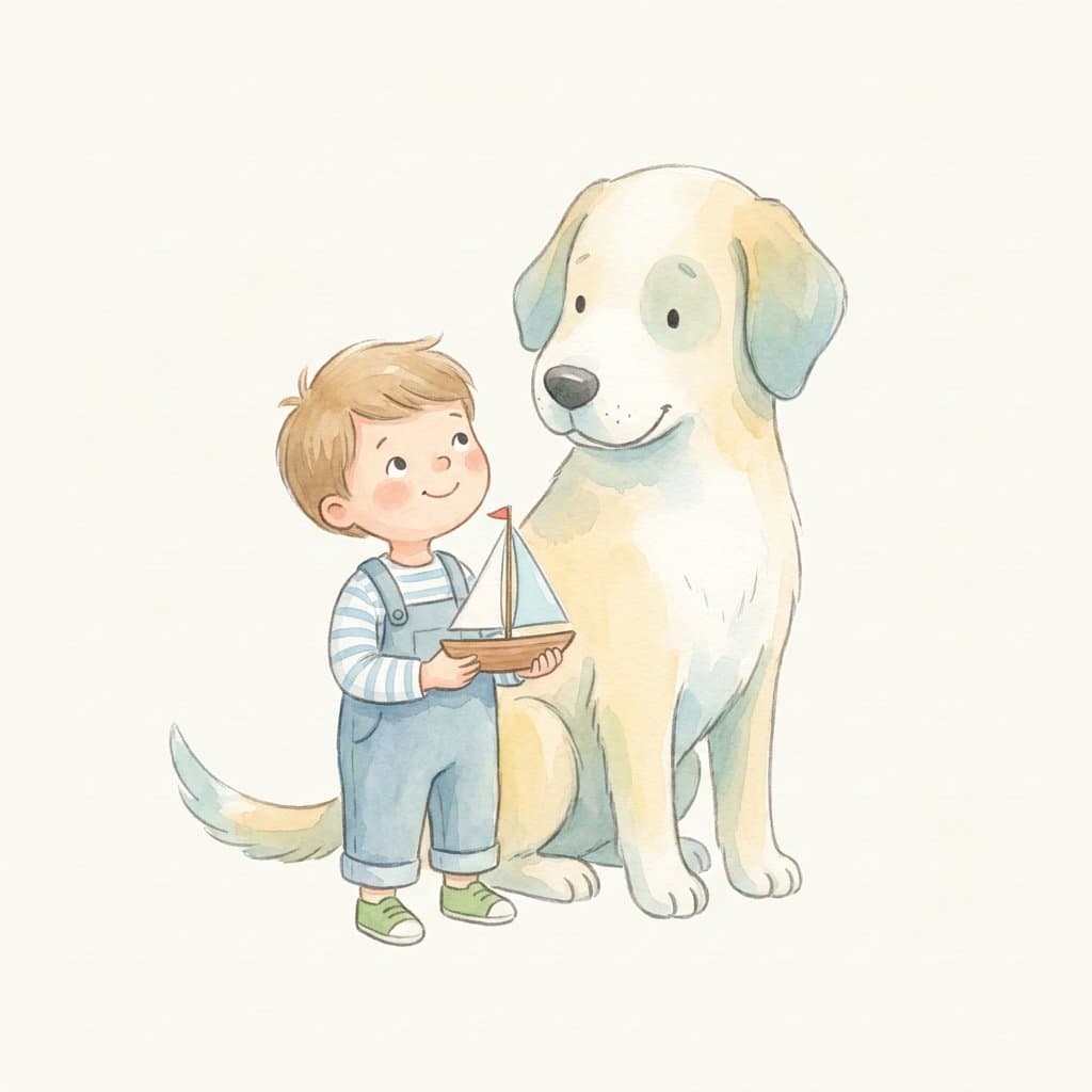 little flashcard illustration