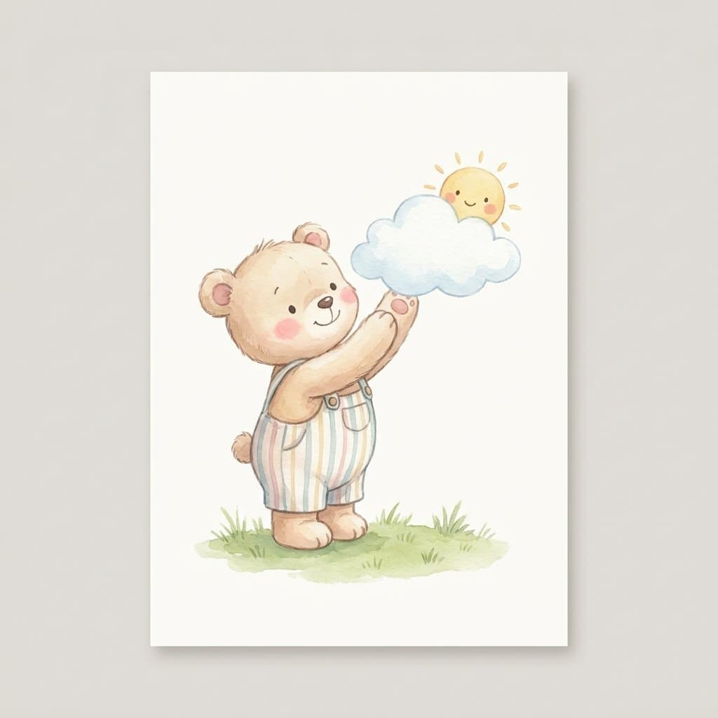 up flashcard illustration
