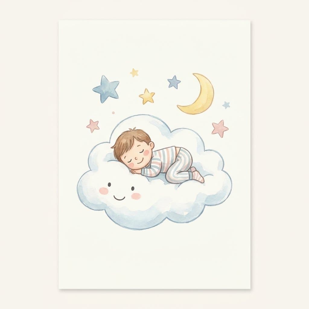 dream flashcard illustration