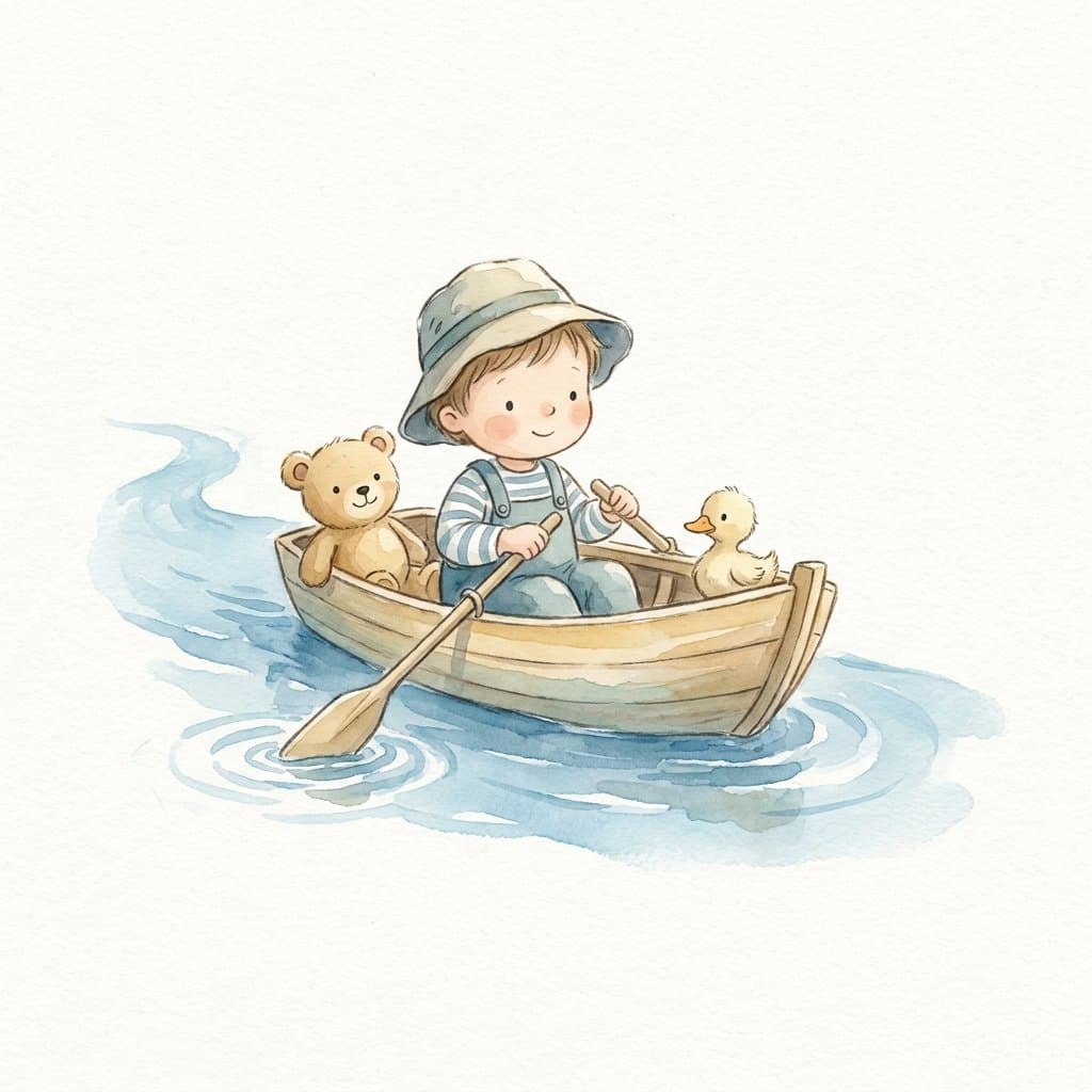 gently flashcard illustration