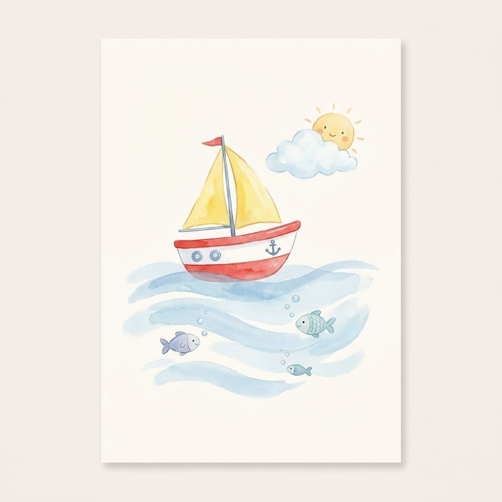 water flashcard illustration