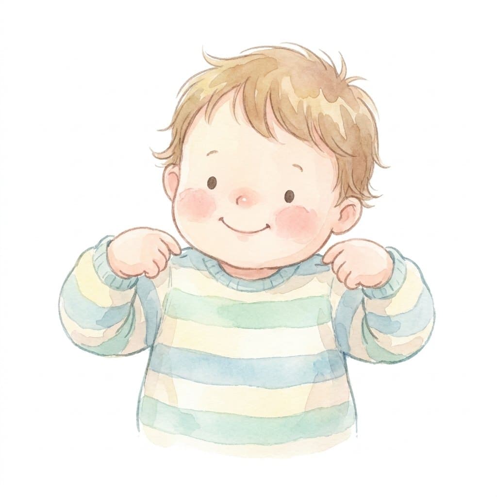 shoulders flashcard illustration