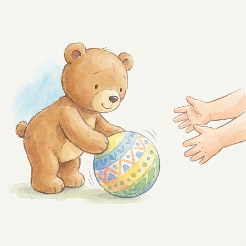 roll flashcard illustration
