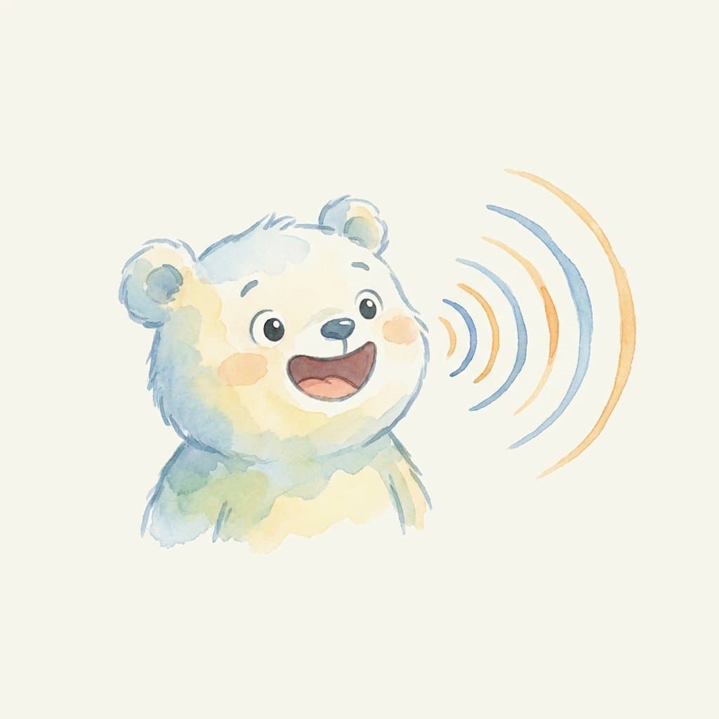 sound flashcard illustration