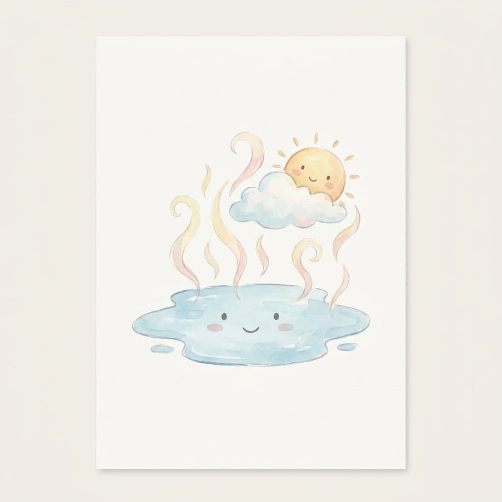 water flashcard illustration