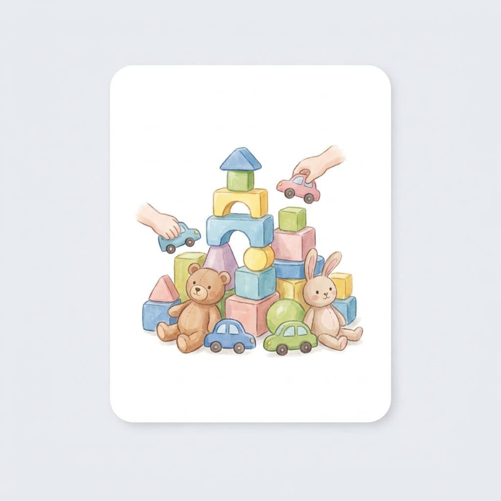 more flashcard illustration
