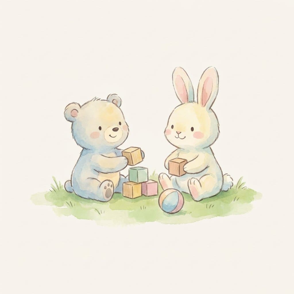 play flashcard illustration