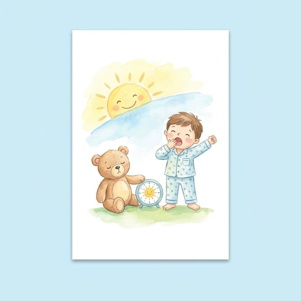 early flashcard illustration