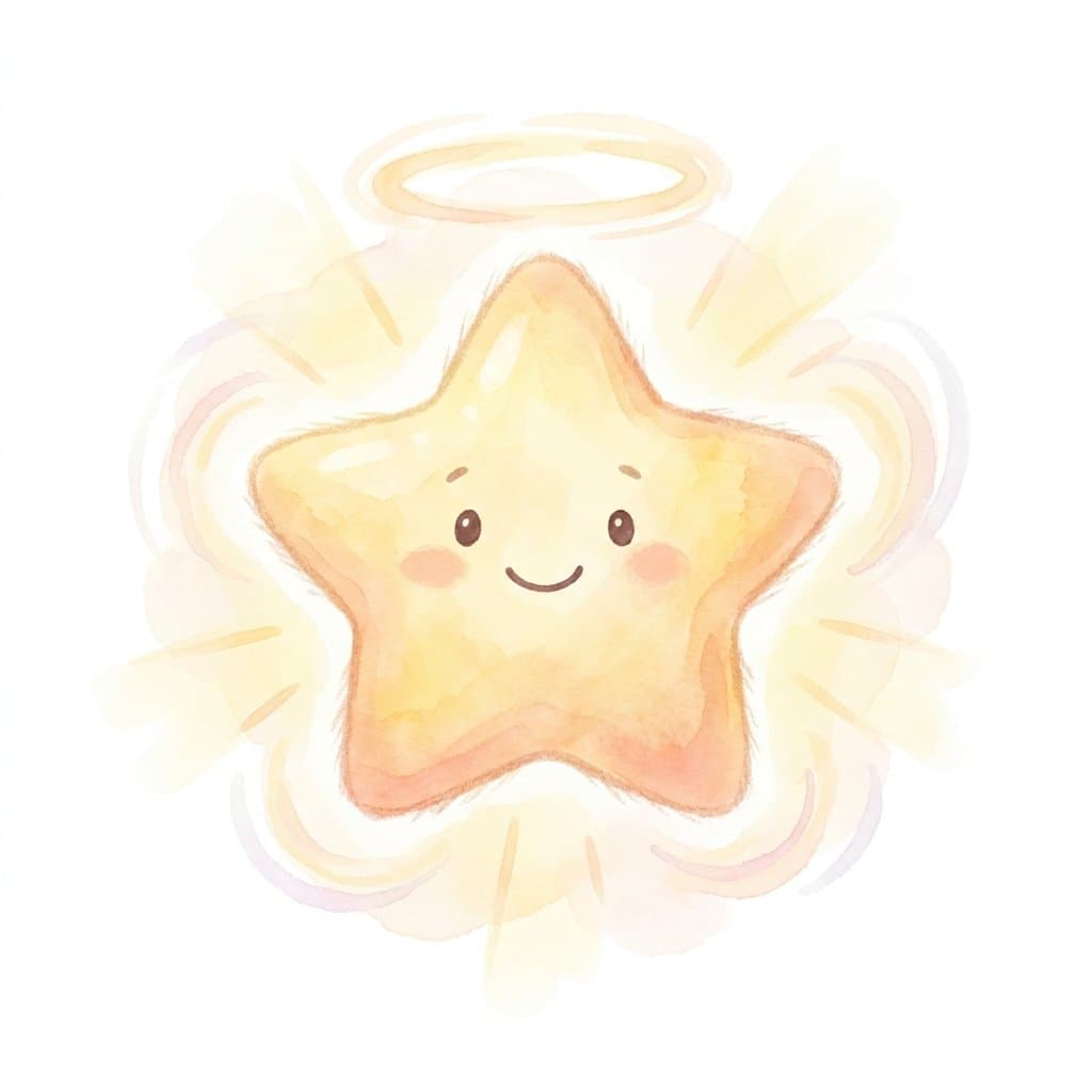 light flashcard illustration
