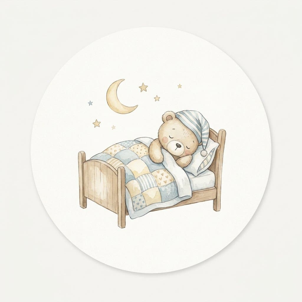 sleep flashcard illustration